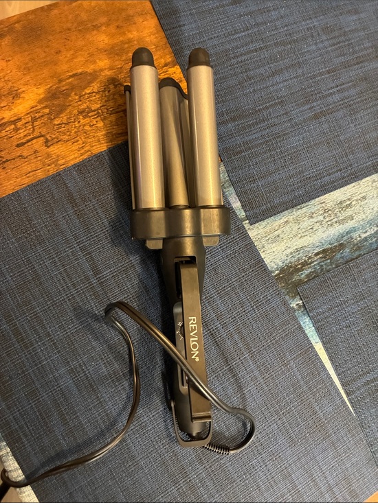 Revlon Other - Revlon Triple Barrel Waver - Black and Silver